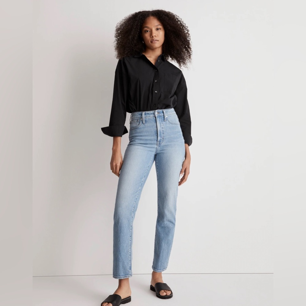 Madewell The Perfect Vintage Straight Leg Jeans